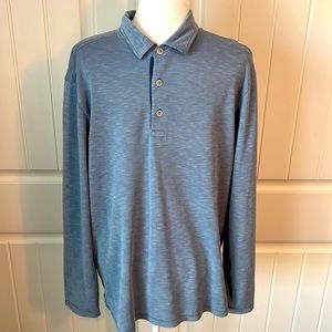 Men’s Tommy Bahama long sleeve polo, L